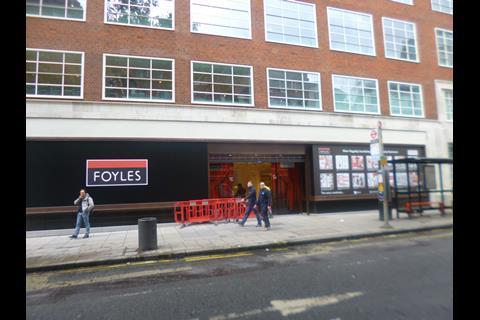 Foyles has opened at 107 Charing Cross Road, a relocation from 113-119 Charing Cross Road, where it had traded since 1929.